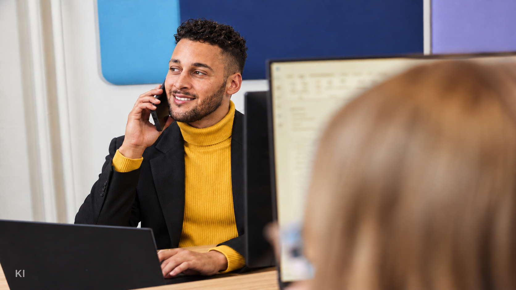 just recruiting recruiter im telefonat